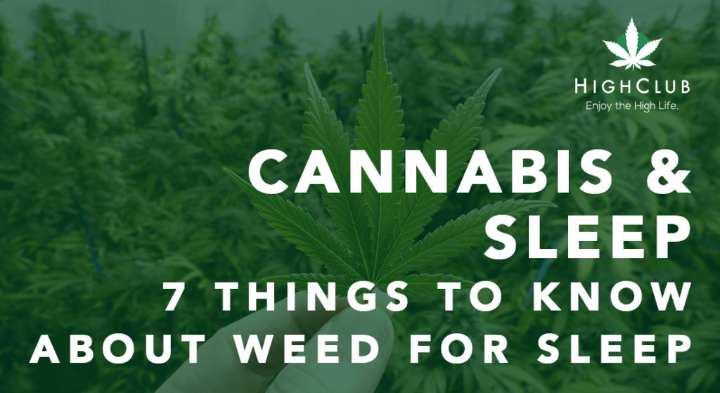 weed for sleep