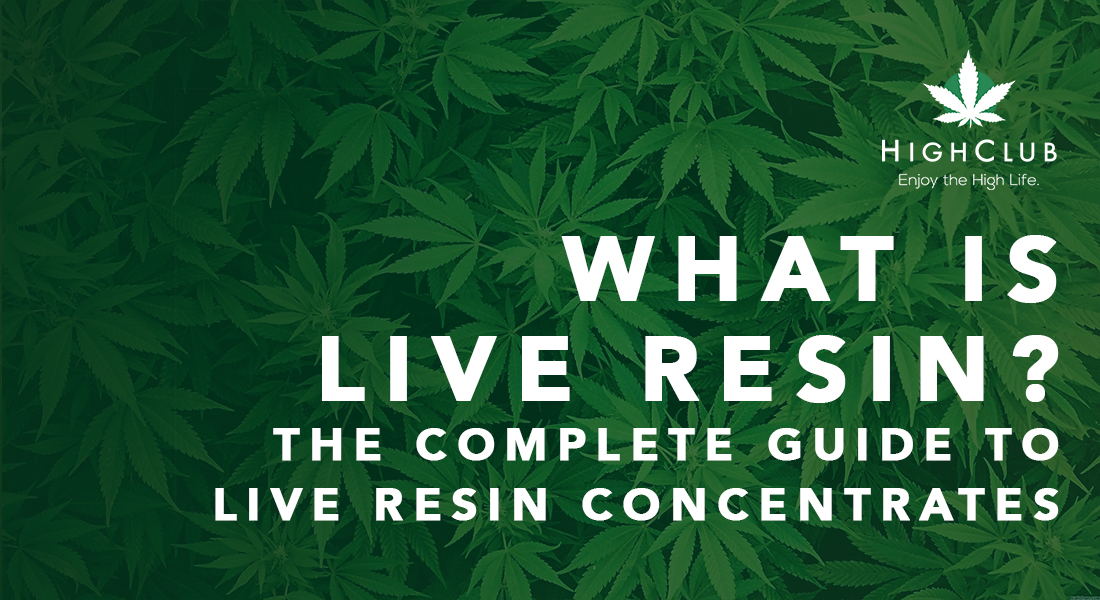 live resin concentrates